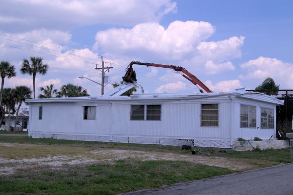 Mobile Home Demolition in Moses Lake