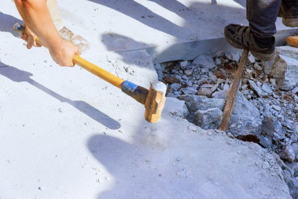 Concrete Pavement Demolition in Moses Lake