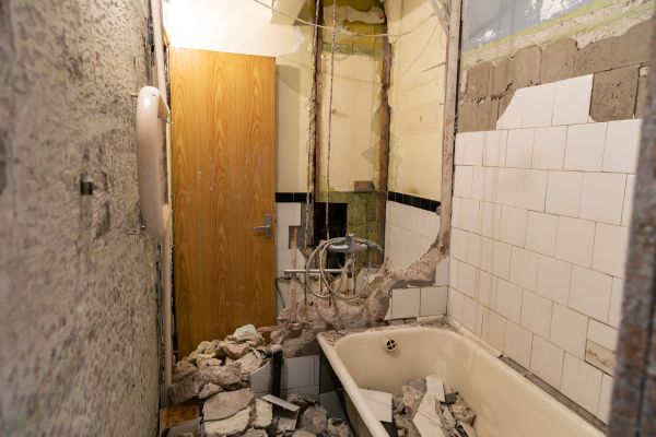 Shower Tile Demolition in Moses Lake